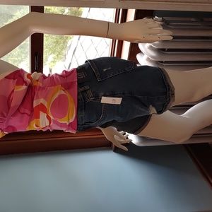 🛍GAP stretch mid-rise 5-in short Sz 25R